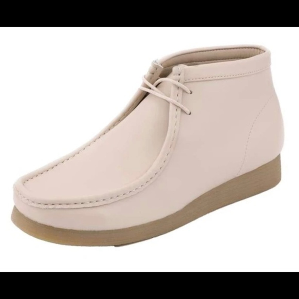 Amali Men's Faux Leather High Top Lace-up Boots